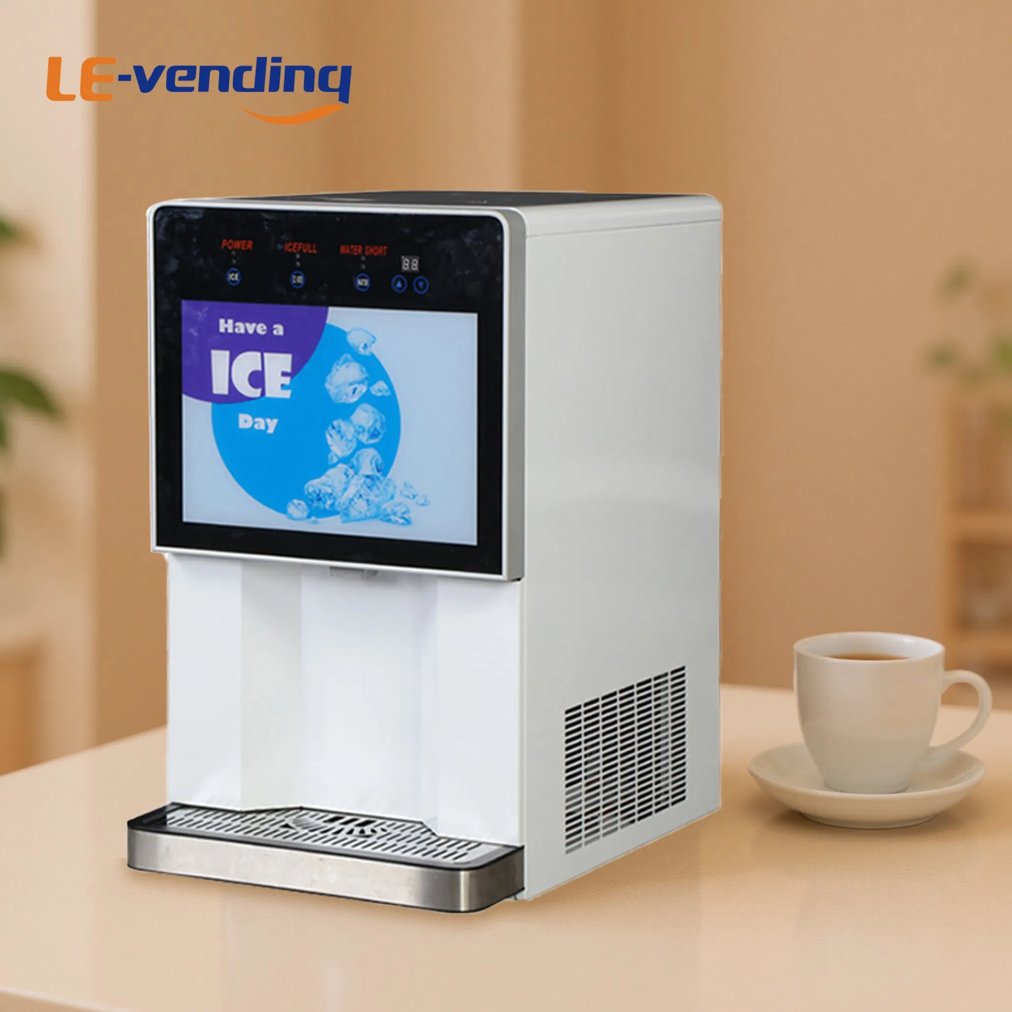 Heavy Duty Ice Vending Machine Diamond Cube with CE CB Certification & Self-Check System