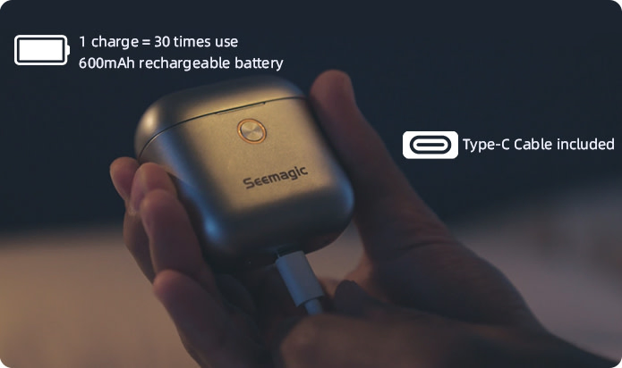 Seemagic Manufacturer Electric Automatic Nail USB Rechargeable Safety Fingernail Trimmer