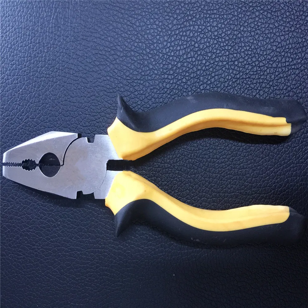 Комбинированные кусачки из углеродистой стали с двухцветной ручкой