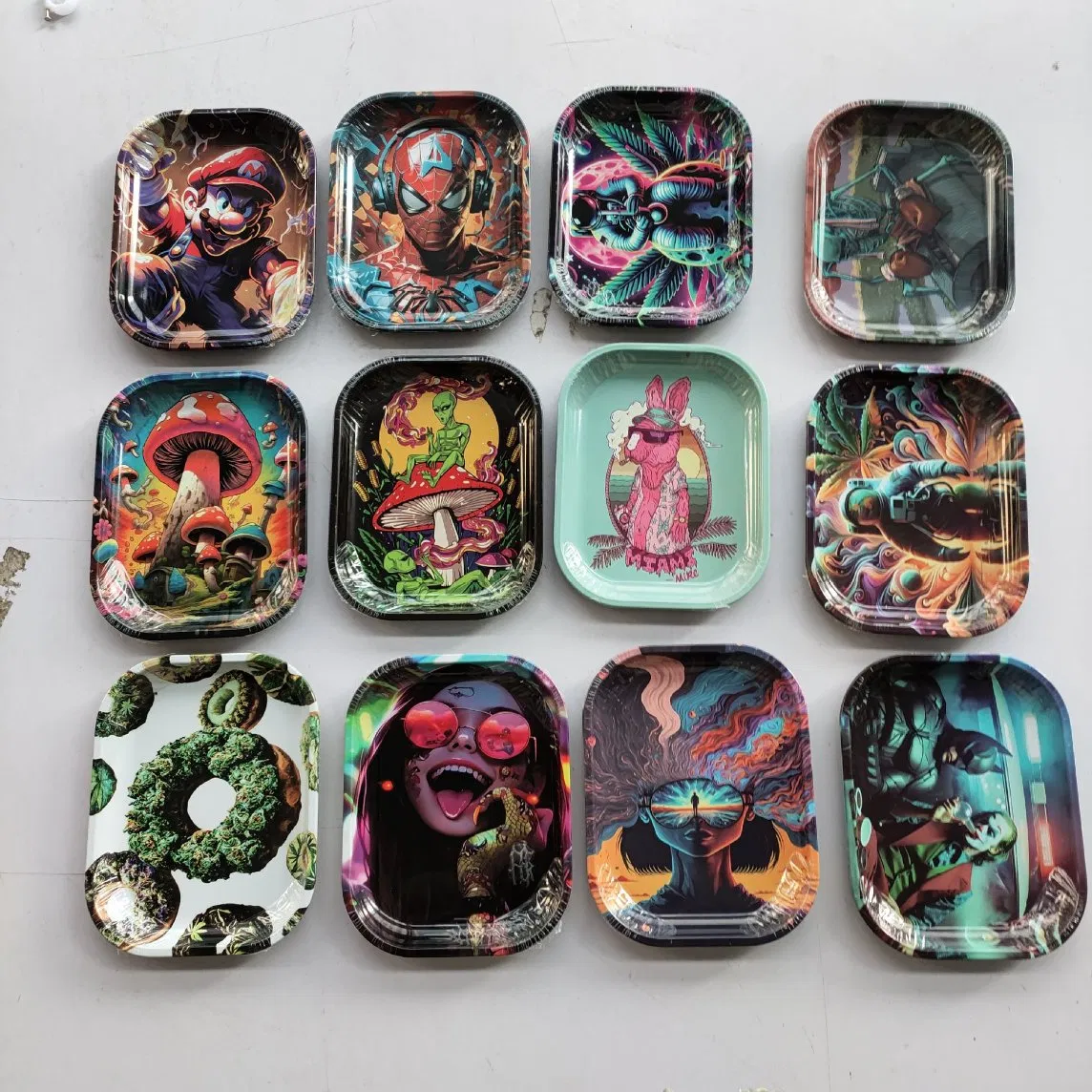 18X14cm Cigarette Rolling Tray Smoking Tray