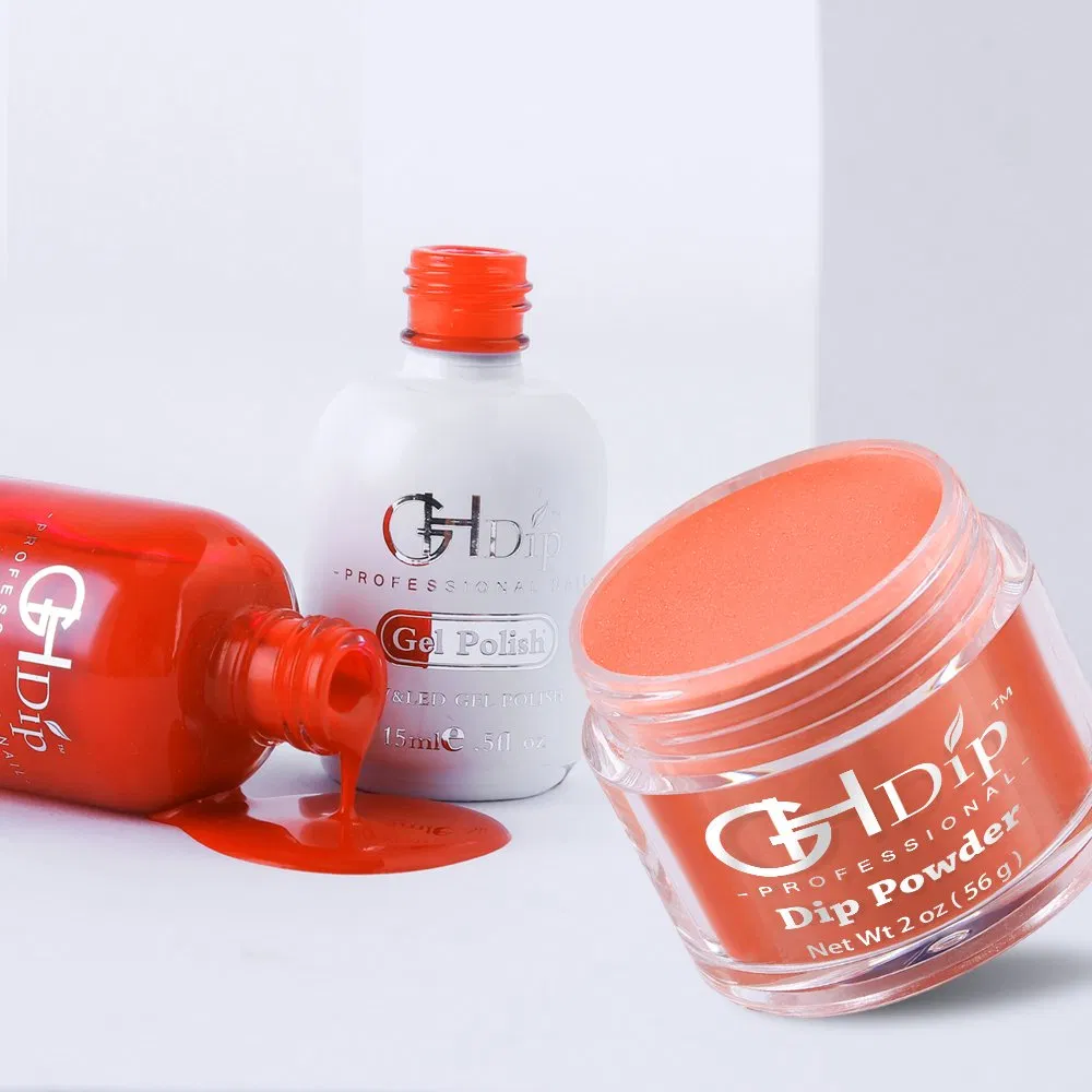 Custom Private Label Natural Dry Nail Acrylic Dipping Powder Kit for Nail Salon