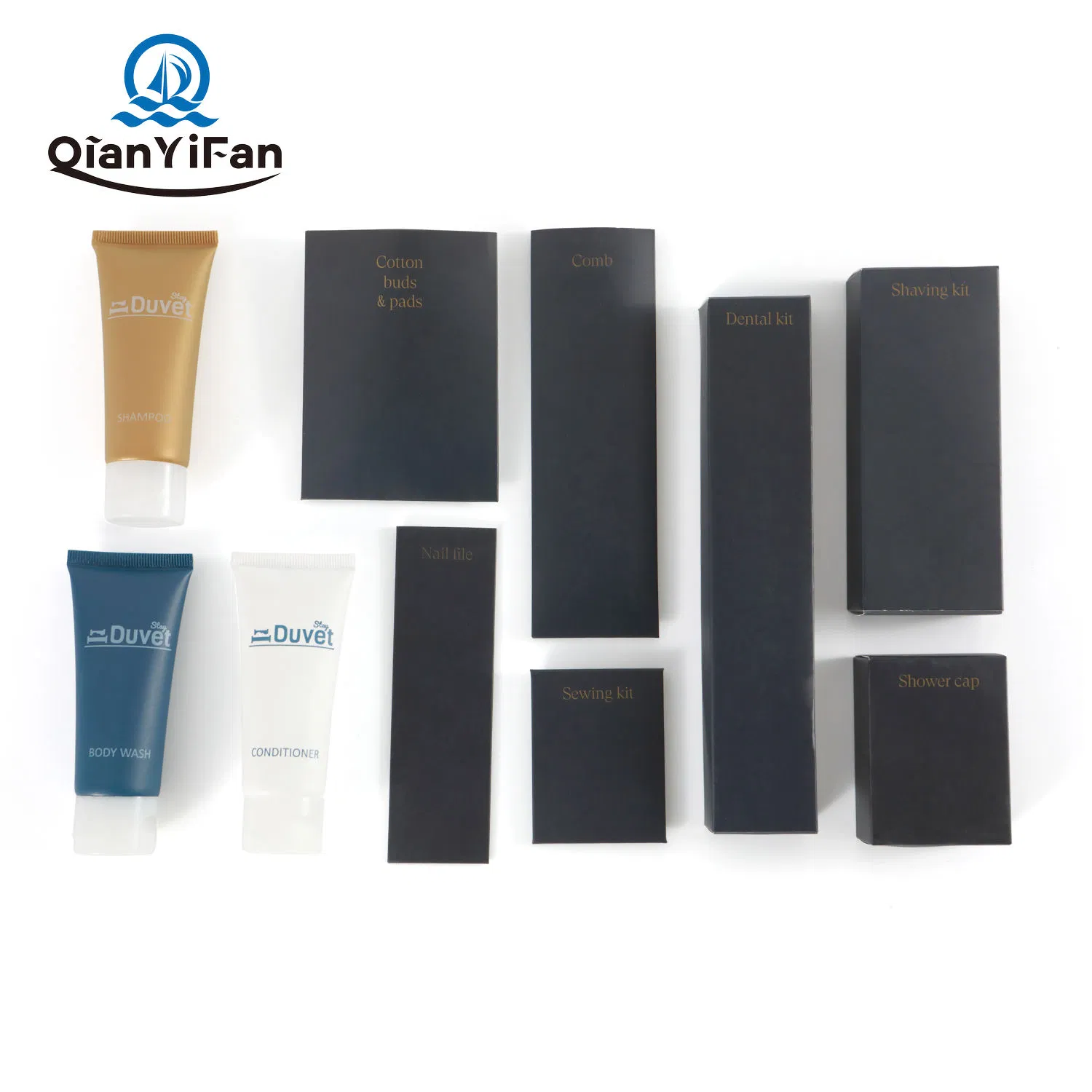 Wholesale Hotel Amenities Kit -Toothbrush, Razor, Shower Cap, Comb & Care Set for Guest Rooms, Spas, Resorts & More