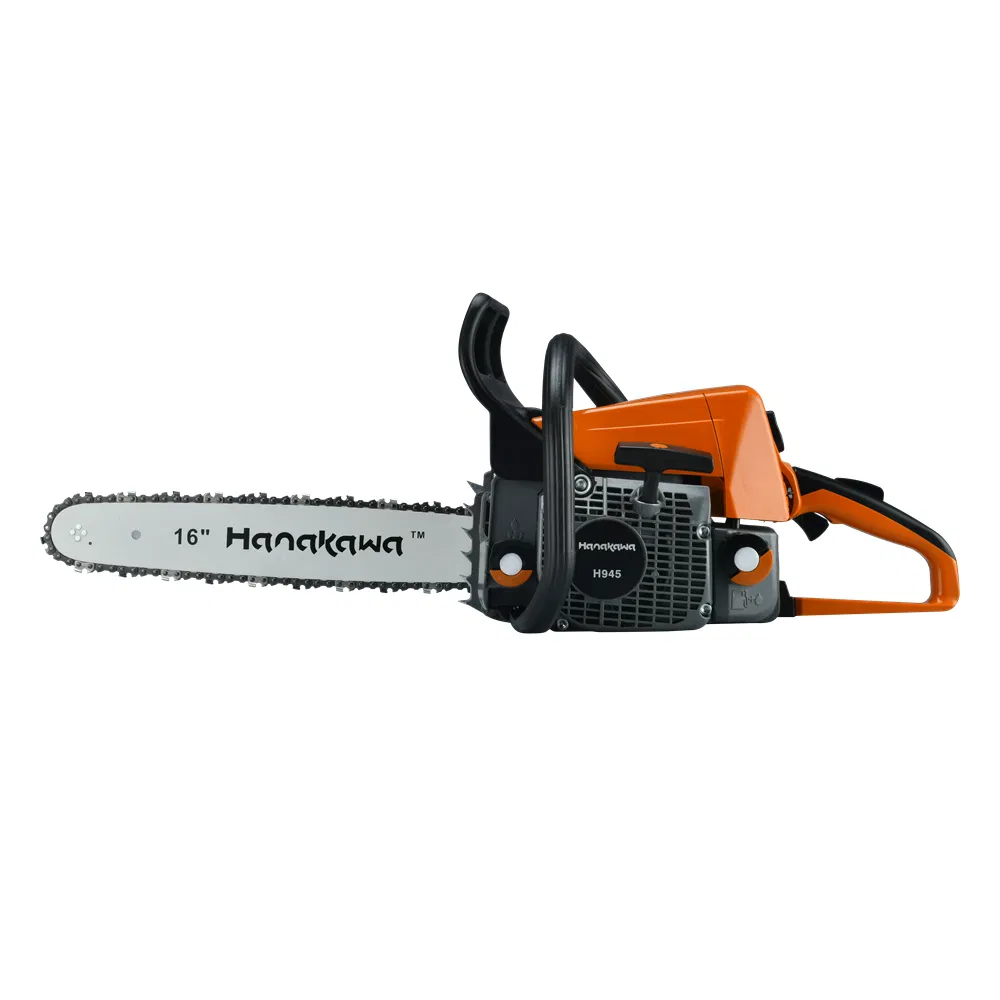 Hanakawa Long-Service-Life Gasoline Chainsaw 45.5cc Easy to Operate Chainsaw, Compatible with MS250