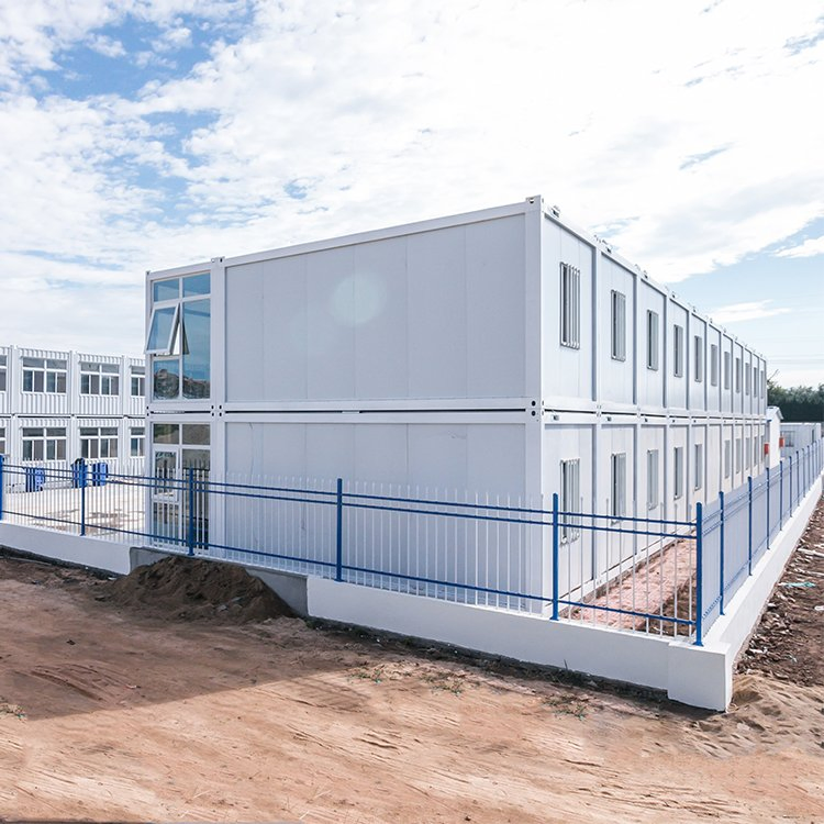Steel Buildings Flat Pack Shipping Prefabricated Sandwich Panel Prefab Container House Portable Garage