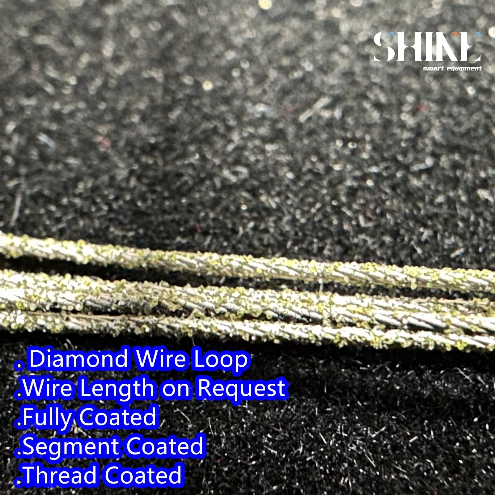 Precision Engineered Diamond Wire Saw Loop for Graphite Cutting