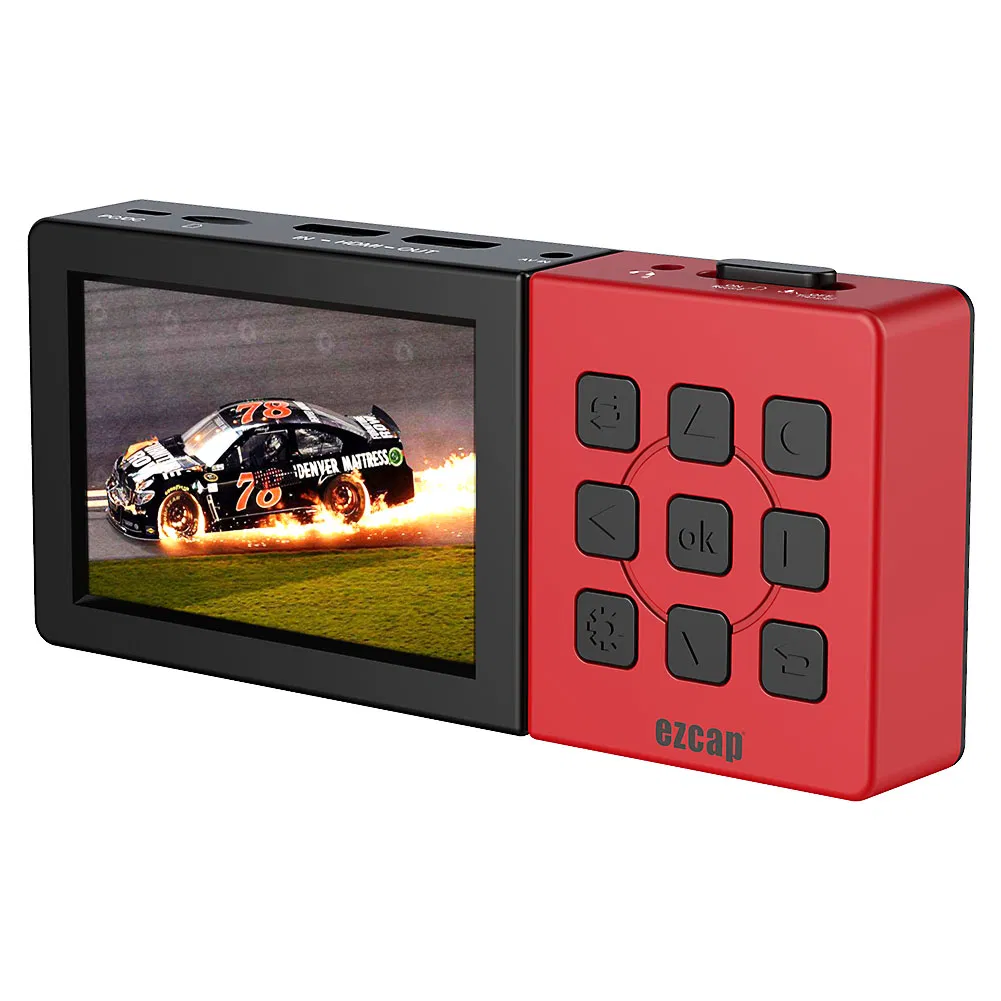 Ezcap273A: портативный видеозахватчик HDMI 1080P 60fps с экраном
