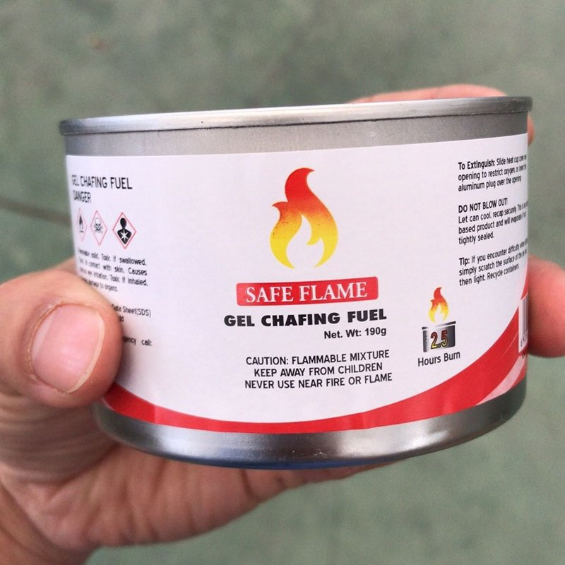 Methanol Solid Alcohol Gel Chafing Fuel Hot Selling Bio Ethanol Gel Chafing Dish Fuel