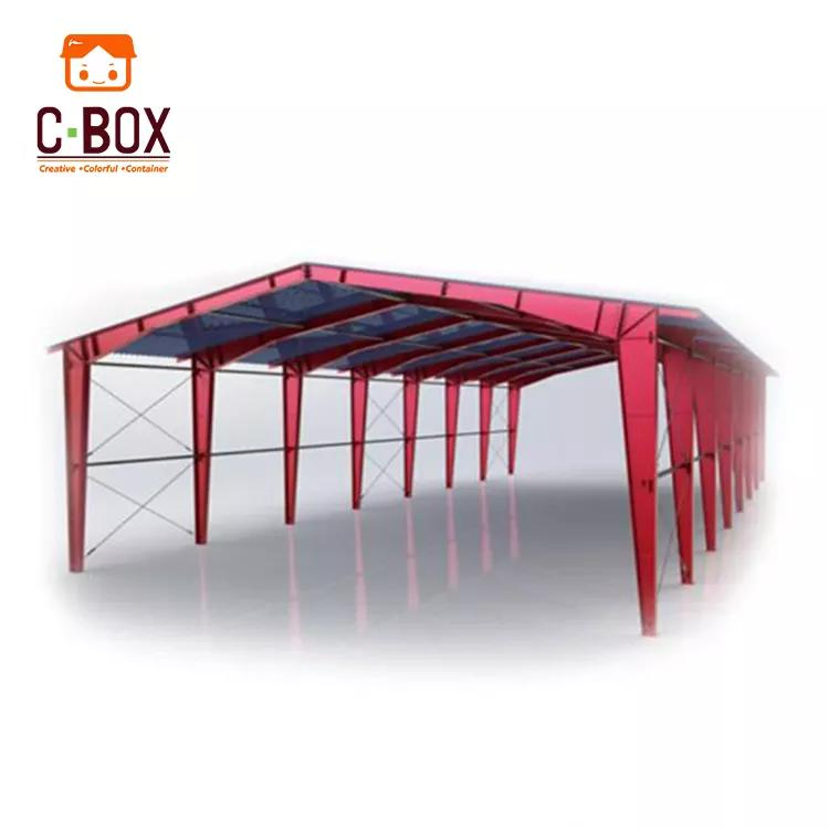 Cbox Commercial Easy Build Prefab Steel Structure Warehouse Workshop for Sale