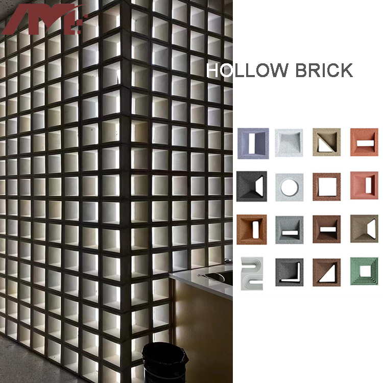 Foshan Wholesales Decorative Standard Ceramic Fire Brick Hollow Block