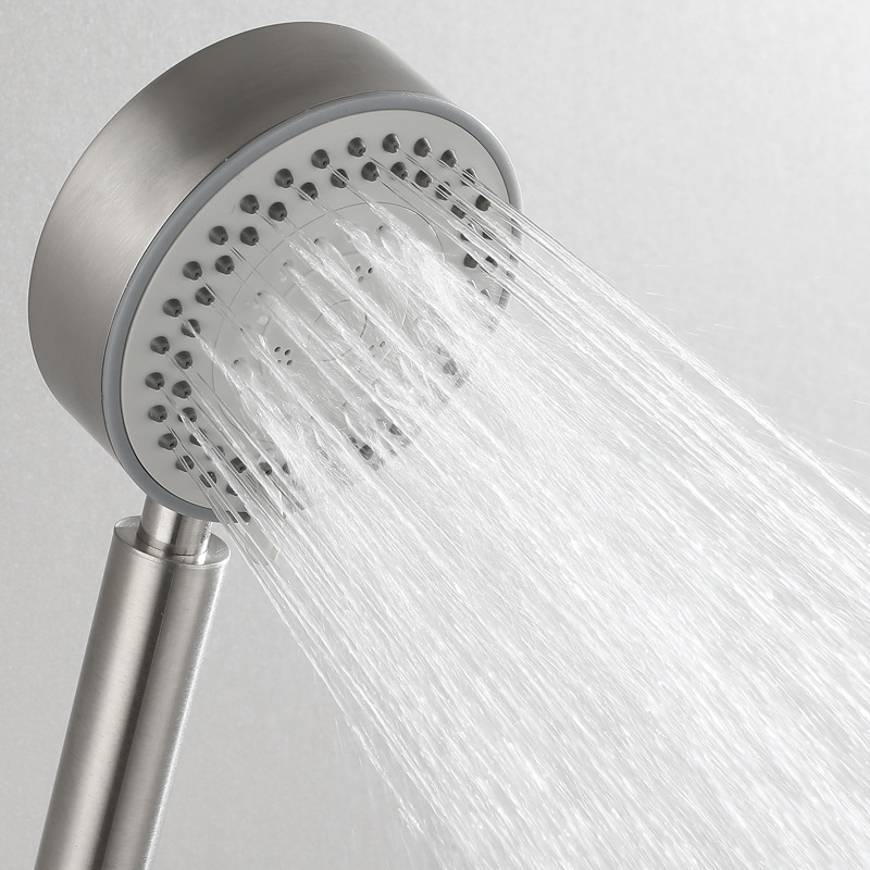 Bath Shower Adjustable Jetting Shower Head High Pressure Saving Water Bathroom Shower Head