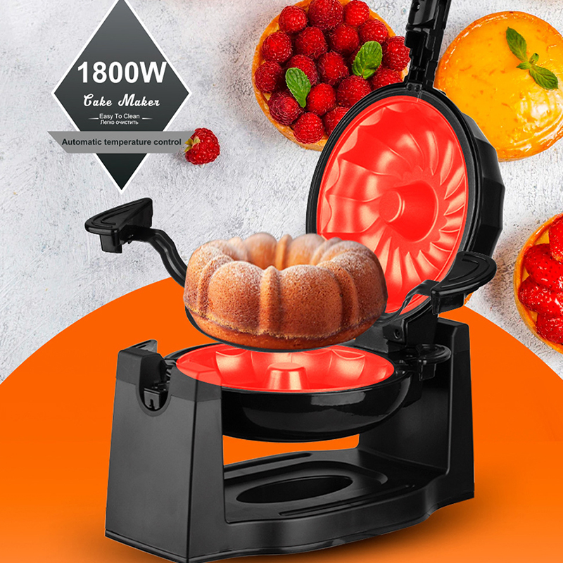 Household Cake Maker Bread Maker Breadmaker with Indicator Light & Non-Slip Suction Cups