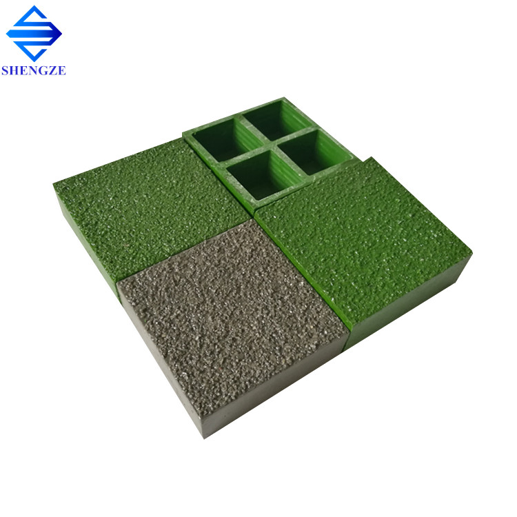 Anti Slip FRP Dock Panels and Fiberglass Pedestrian Grating Deck Boards Walkways Sheet