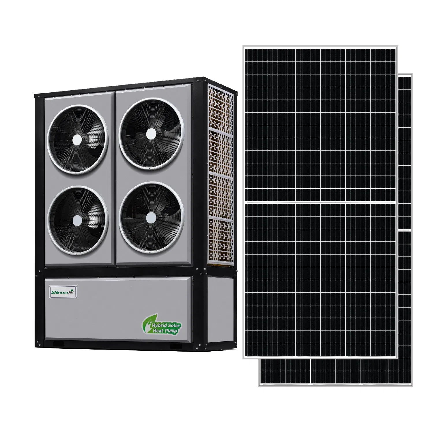 Monobloc Graded-Storage Quiet Solar Water Heater Heat Pump