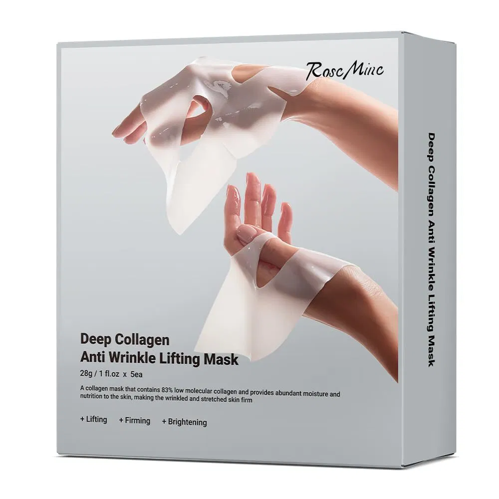 Hot Sale Korea Bio Collagen Deep Collagen Anti Wrinkle Lifting Face Mask