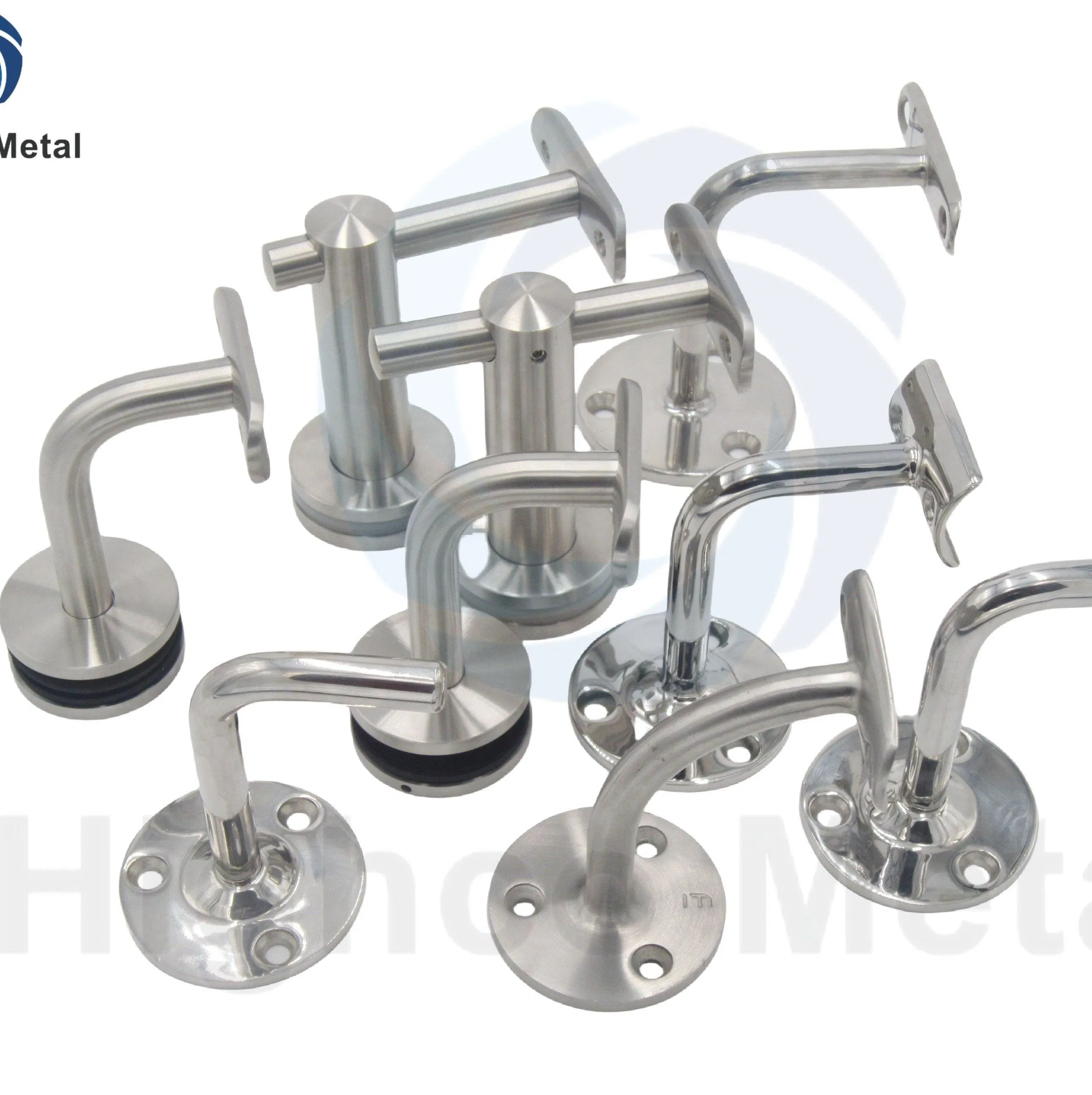 Stainless Steel 316 Handrail Bracket Wall Mounted Bracket