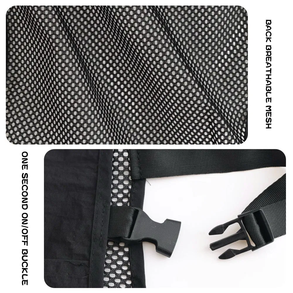 Thicken Oxford Work Tool Aprons Kitchen Chef Apron with Pockets for Restaurant Coffee Shop Gardening