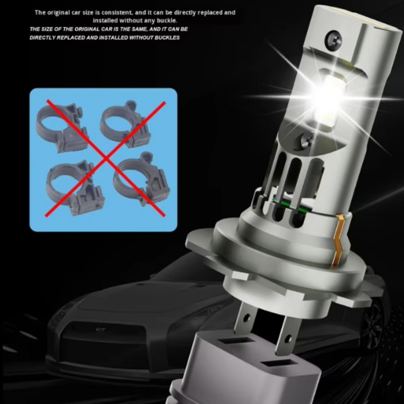 Type9003 50W Refitted Reflector Car LED Headlights D8S Plug-in Integrated Headlights