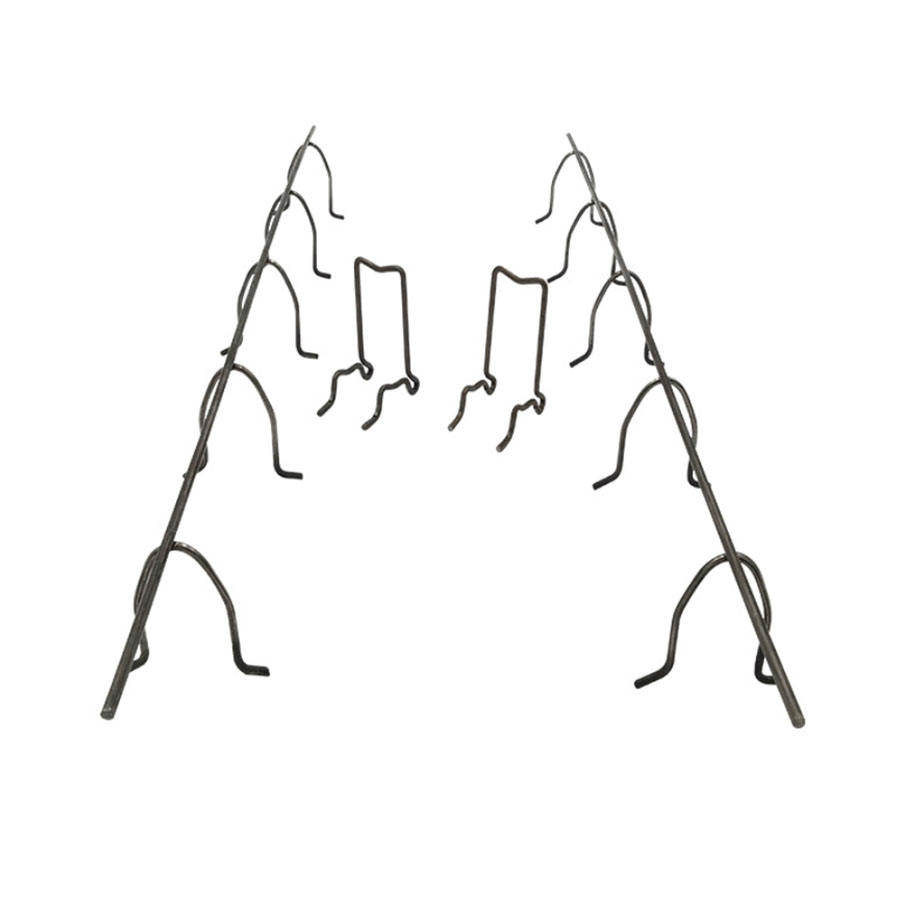 Wholesale of New Double-Layer Building Horseshoe Stools and Finished Steel Stools by Iron Stool Manufacturers