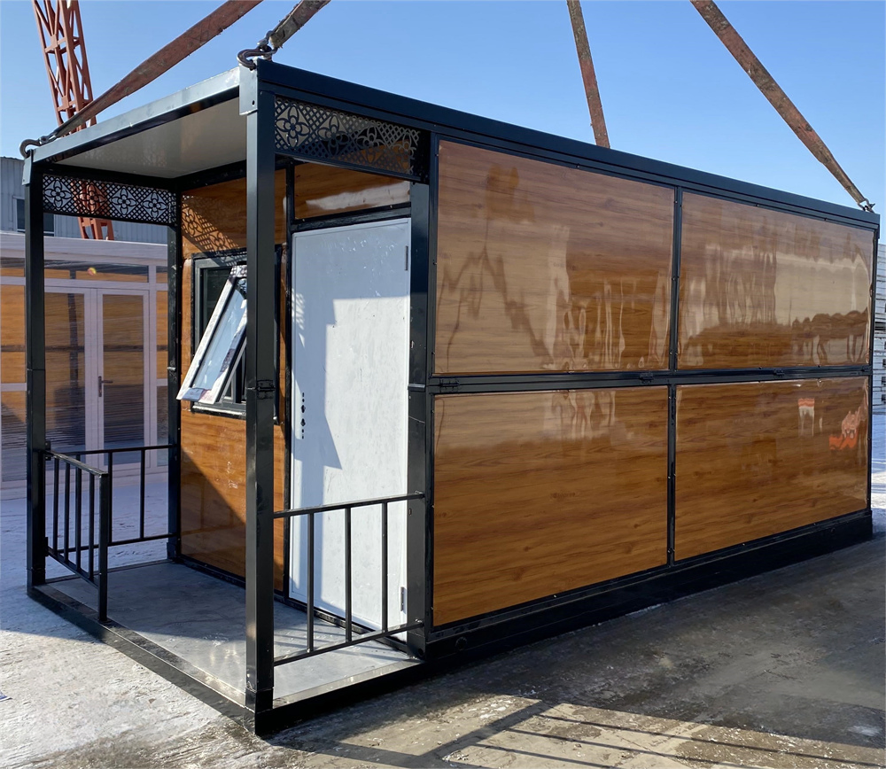 20 Feet Container House Mobile Prefab Home Folding House for Sale Easy Install Bedroom Office Storage Shop Hotel Coffee