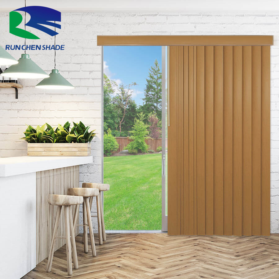 Vertical Fabric Cord Motorized Electric Curtains