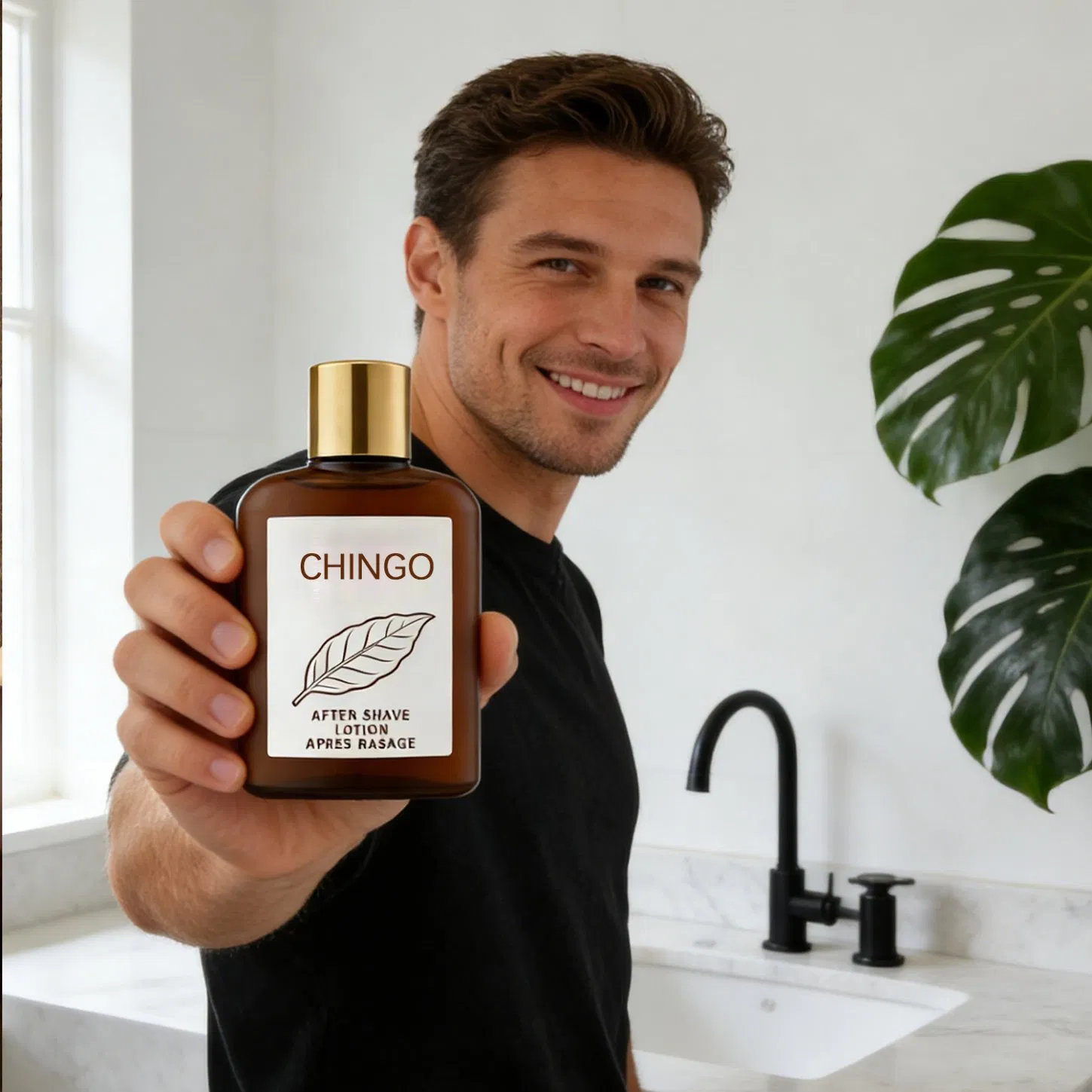 Cooling Calming Men Aftershave Balm Gentle Hydrating Repairing Balm