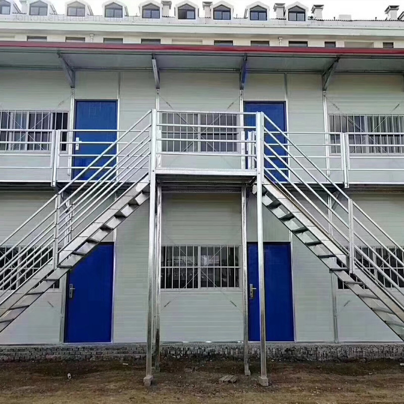 Easy Install High Quality Modular Portable Laborer Dormitory Canteen Two Storey Building Prefabricated K Homes