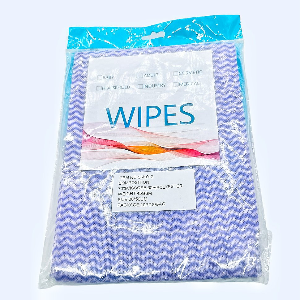 Spunlace Nonwovens Bamboo Woodplup Household OEM Baby Diaper Cleaning Wipe Bamboo Cloth Dry Cleaning Dish Kitchen Disposable Natural Flushable Towel Wipe