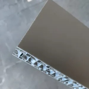 Moisture-Proof 8mm Indoor Sandwich Decorative Material Wall Panel Decoration Stainless Steel Aluminum Honeycomb and Steel Composite Decorative Panel