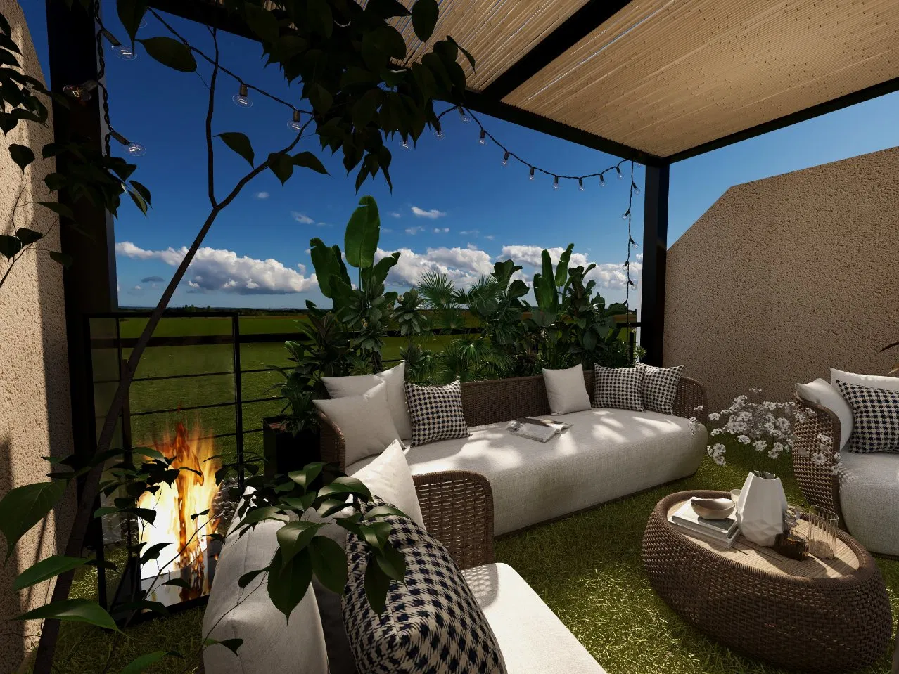 European Pergola Chinese Pavilion Balcony Large Glass Sunroom Aluminum Garden House