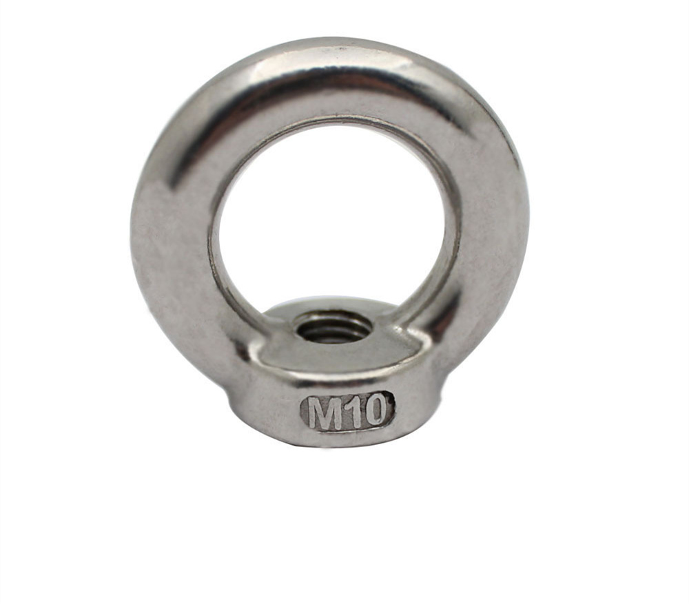 Stainless Steel 304/316 Lifting Eye Nuts DIN582 Steel Forged Ring Nut Anchor Lifting Eye Nuts