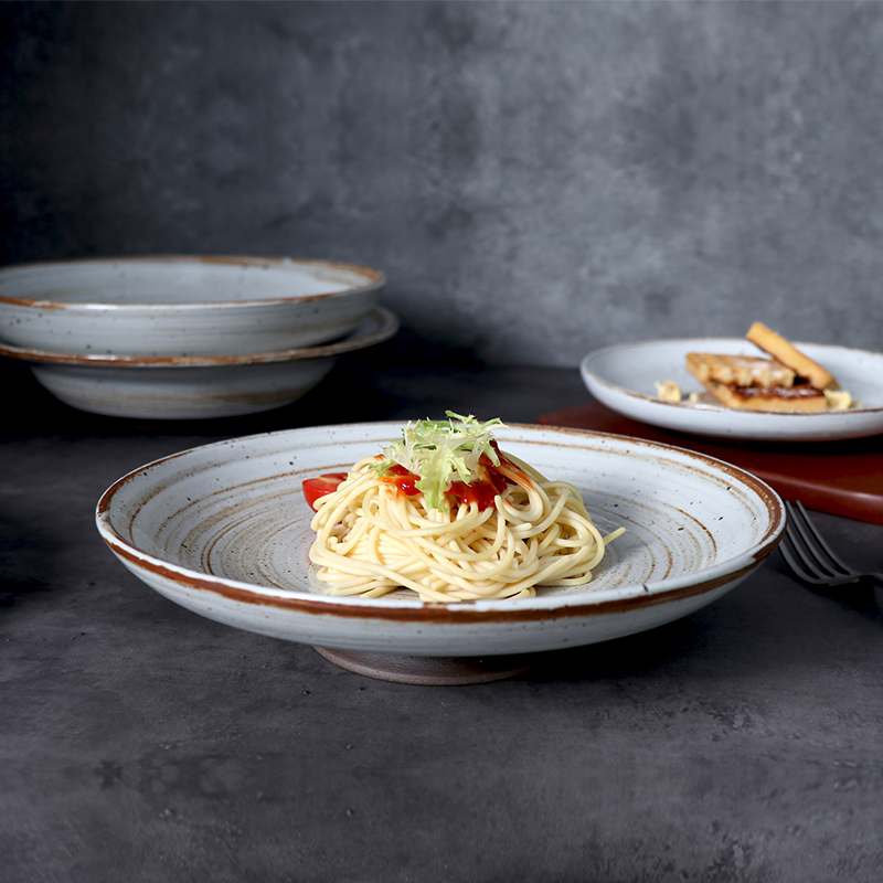 Pottery Dinnerware Set Dining Plates Set Dinnerware Stoneware Dinnerware Sets