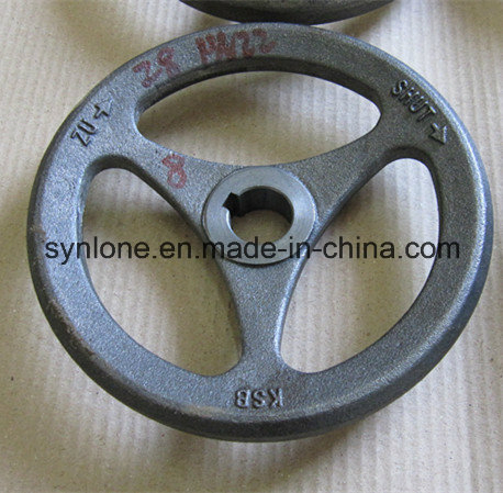 Grey Iron Casting Hand Wheel with CNC Machining