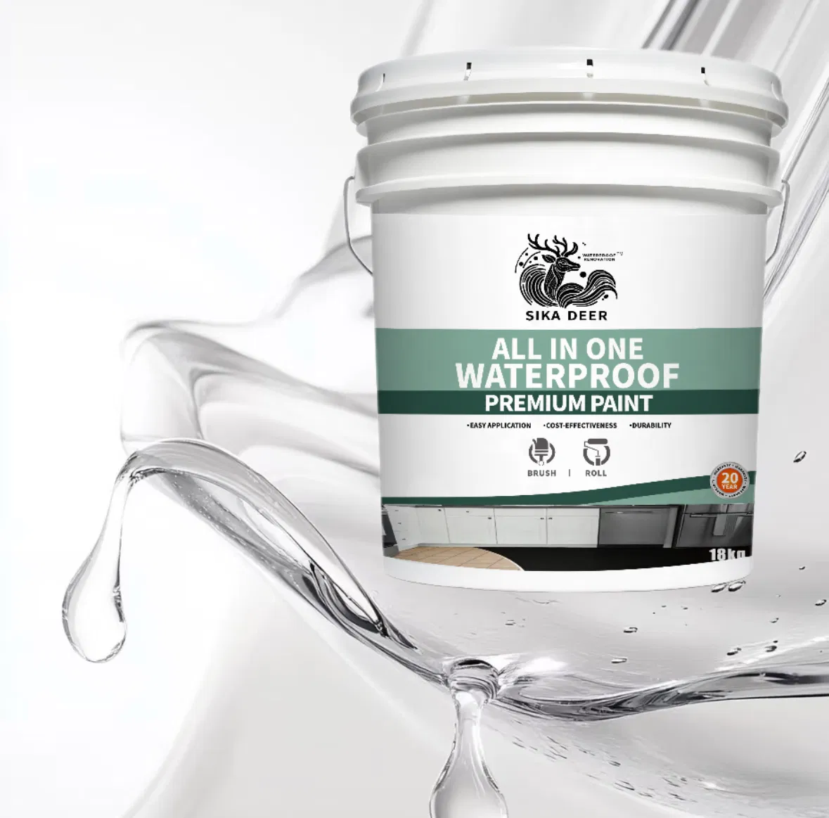 All-in-One Waterproofing Coating Can Be Used on Any Area