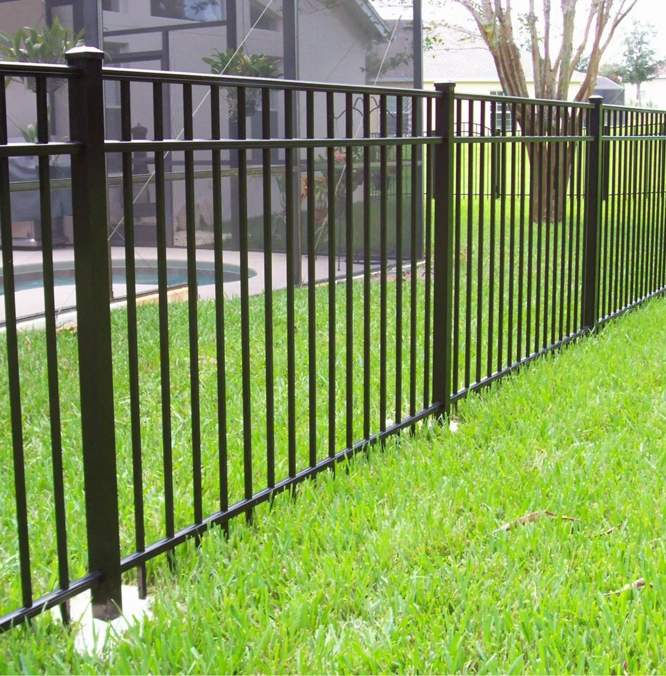 High Quality Custom Aluminium Swimming Pool Fence Safety Fencing Powder Coating Aluminum Pool Fencing