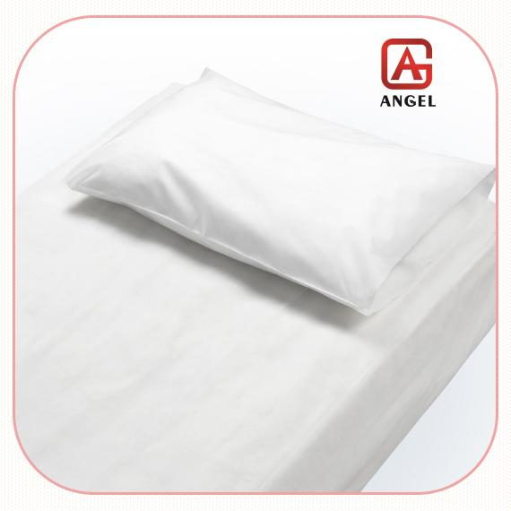 Wholesale 100% Nonwoven White Pillowcase for Hotel Use