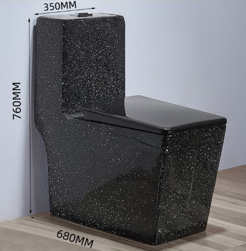 Factory Price Luxury Golden Dragon Water Closet Bathroom Colours One Piece Toilet