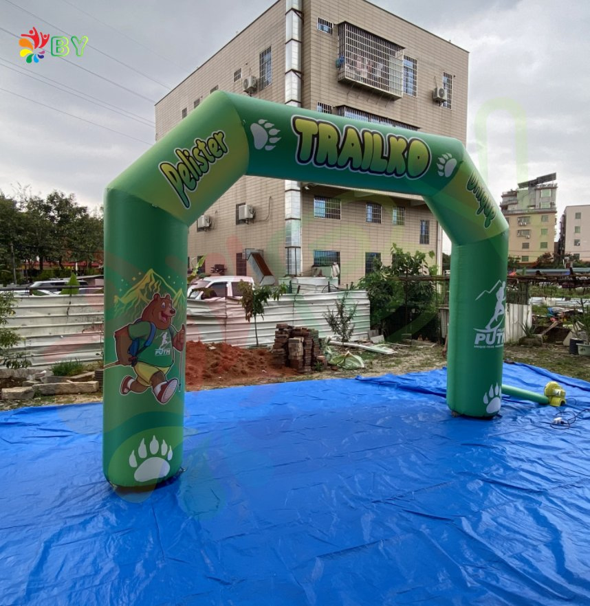 Advertising Inflatable Race Arch Inflatable Start Finish Line Inflatable Arch