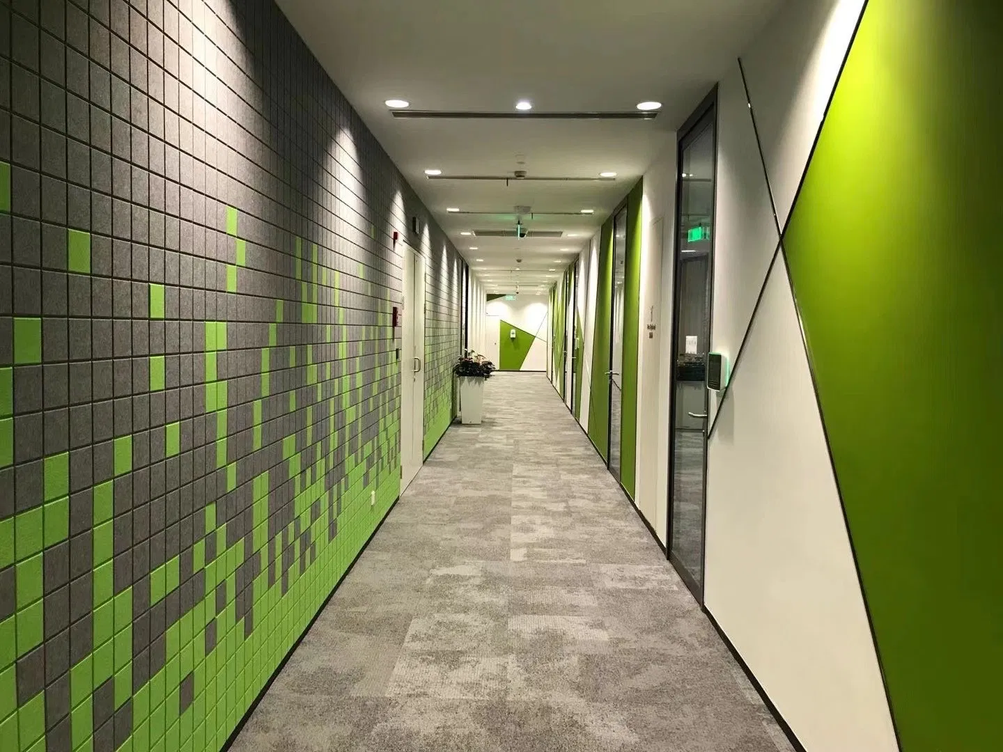 AG. Acoustic Denoise Material Sound Absorbing Wall Panel Polyester Felt Acoustic Ceiling for Reception Hall