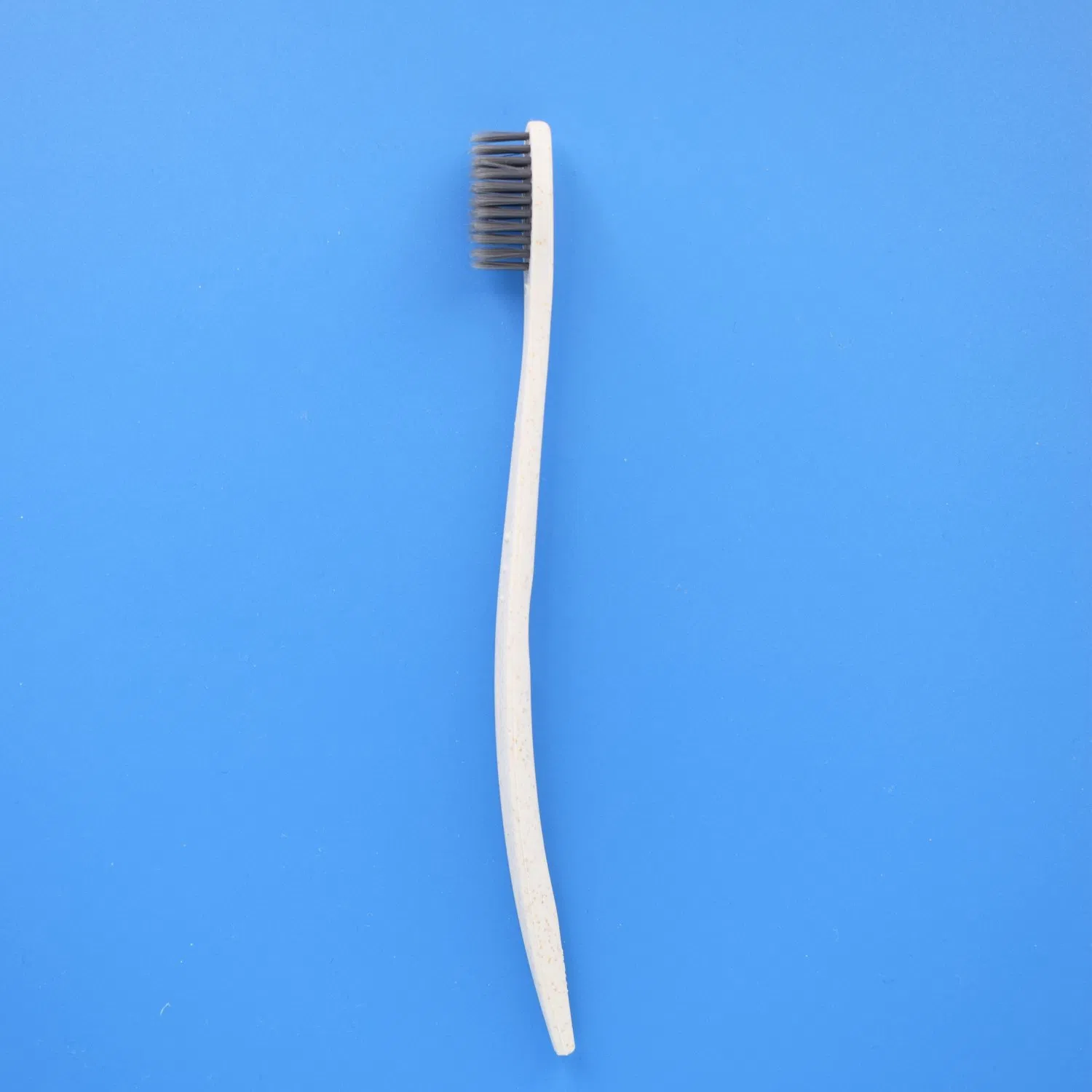 Wholesale Adult Daily Cleaner 5 Star Hotel Guest Room Wheat Straw Toothbrush