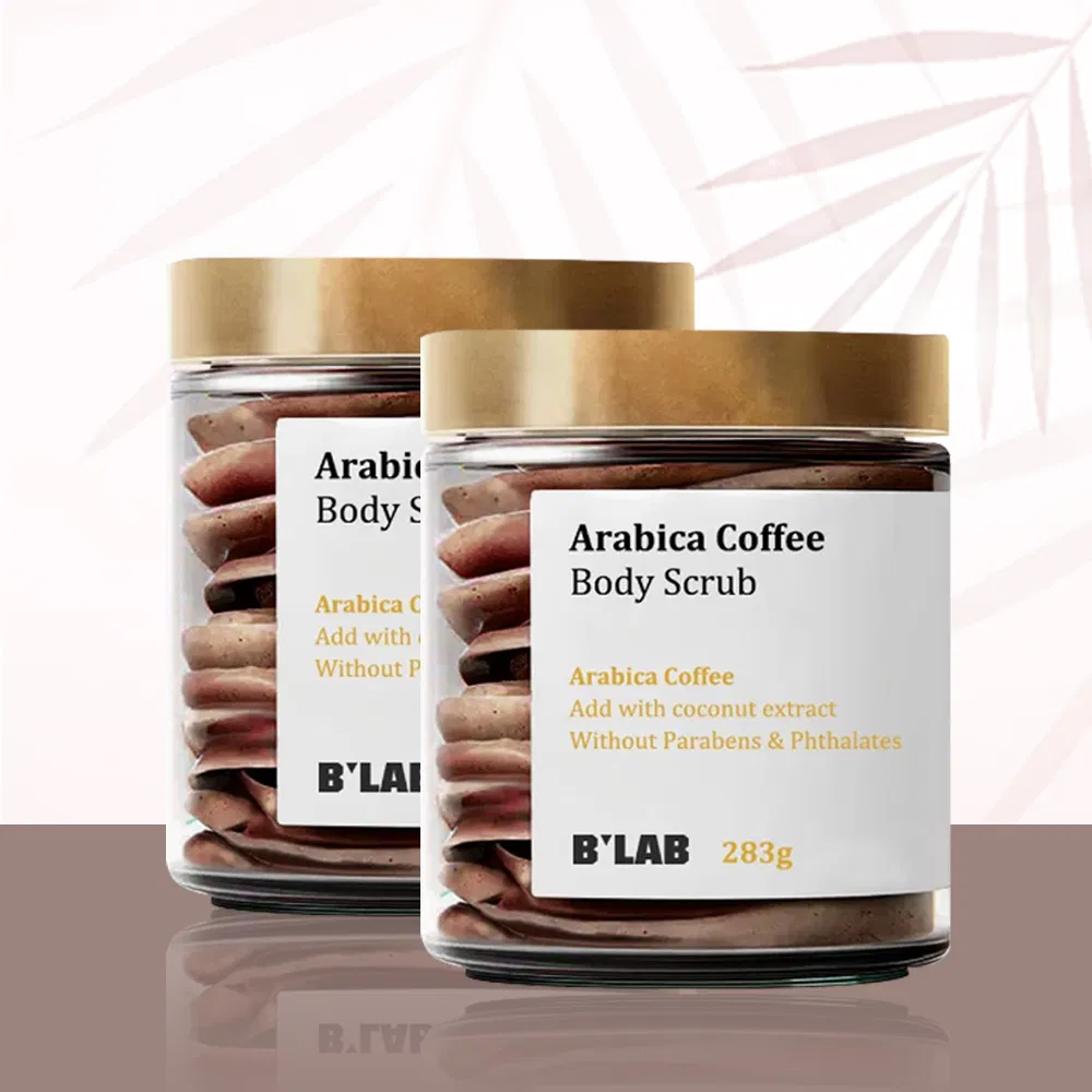 Coffee Body Scrub for Cellulite Stretch Marks Spider Veins Age Spots & Eczema