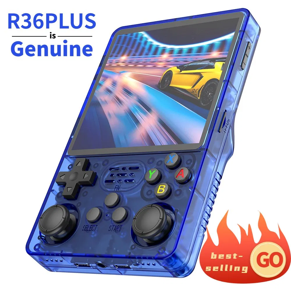 Video Game Console 2025 R36plus R36s New Upgrade Vast Game Library Two-Player Versus Legitimate Patents Certified