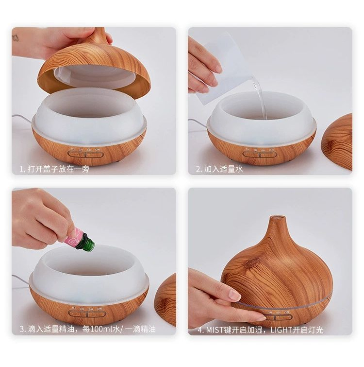 Aroma Cool Mist Humidifier with WiFi for Home Comfort