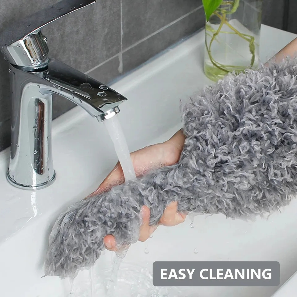 Home 4PCS 2.5m Handle Room Cleaning Dust Brush Detachable Feather Dusters