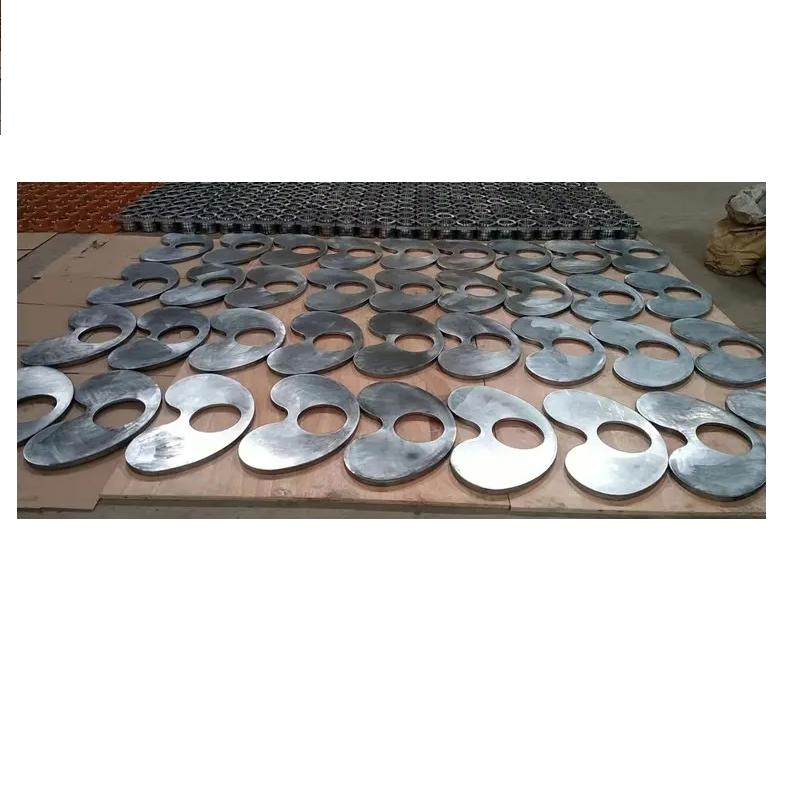 Schwing Concrete Pump 10018046 Kidney Plate Housing Lining DN180 Outlet Side