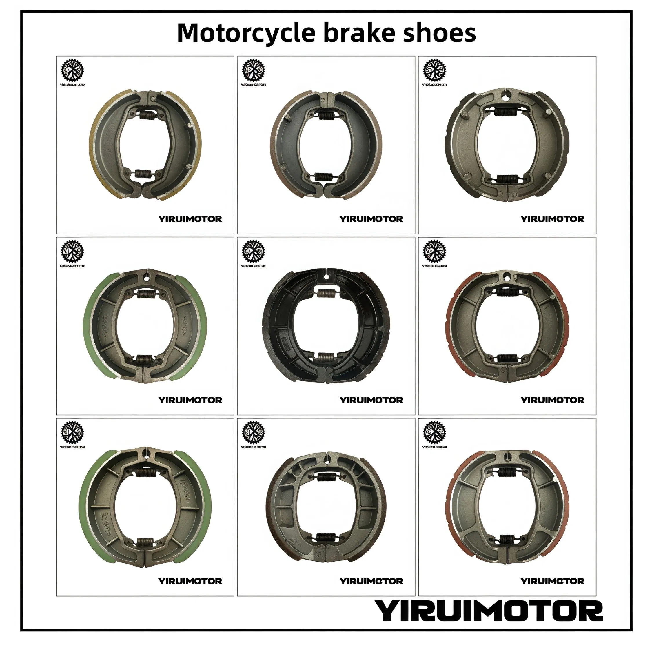 Тормозные колодки для мотоцикла YIRUIMOTO