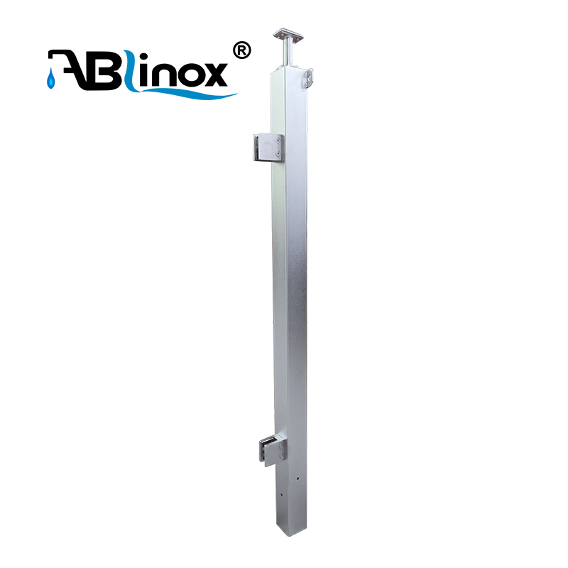 Customized CNC Machine Part Stainless Steel Handrail Balustrade with Sandblasted Surface