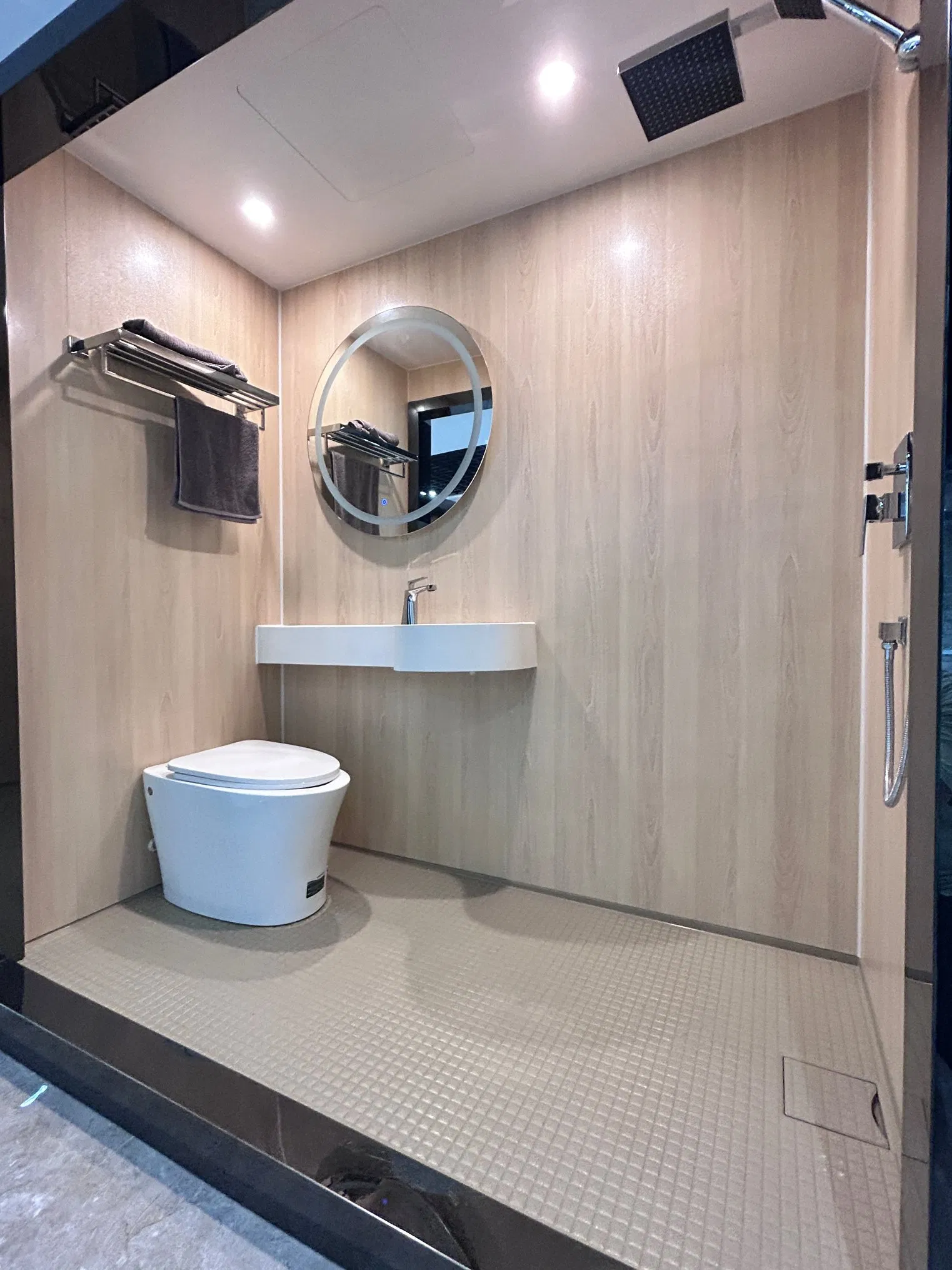 Integrated Bathroom Bathroom Pod Bathroom Unit Factory Price Fast Dry Installation Short Construction Period