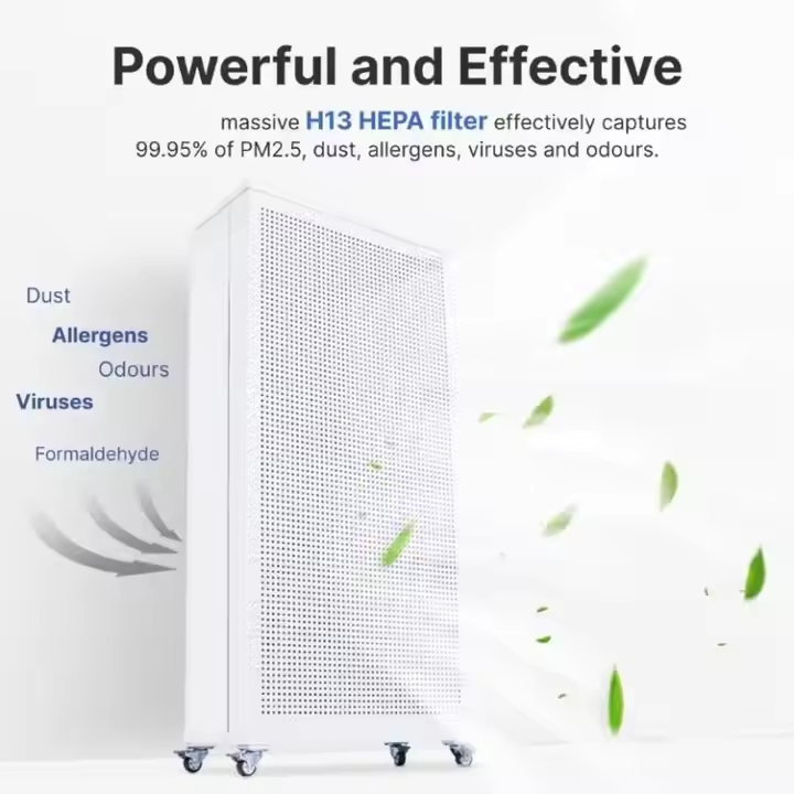 Smart Household Air Purifier Odor Removal Filter 99.99% Cleaning Equipment