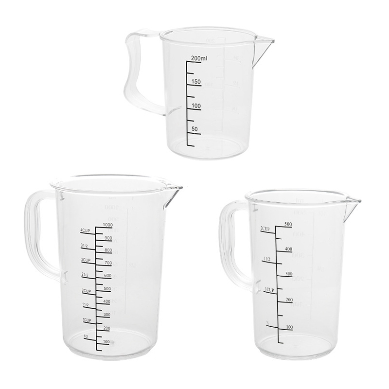 Supply Kitchen Measuring Cups and Spoons Set Glass Measuring Spoon Cup