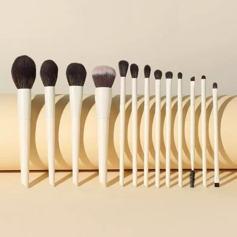 Cross Border Wholesale Loose Powder Blush Eyeshadow Tool 13PCS Makeup Brush Set